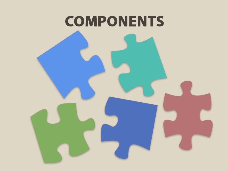puzzle components